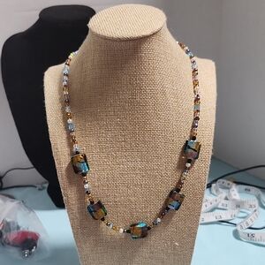Elegant Multicolor Beaded Necklace